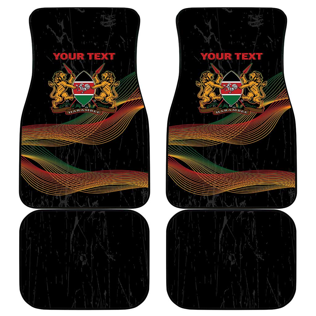 Personalized Kenya Black History Month Car Mats Live It Learn It Make It - Wonder Print Shop