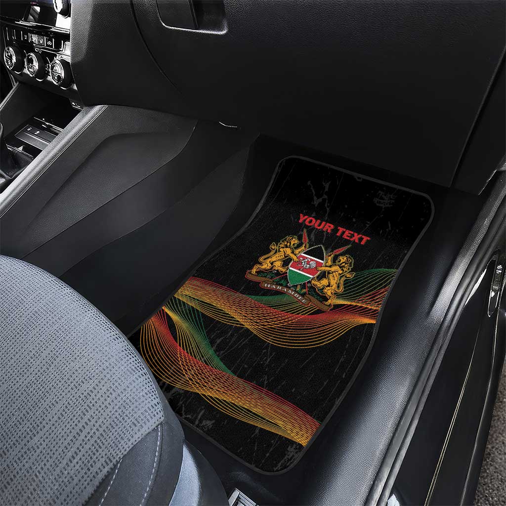 Personalized Kenya Black History Month Car Mats Live It Learn It Make It - Wonder Print Shop