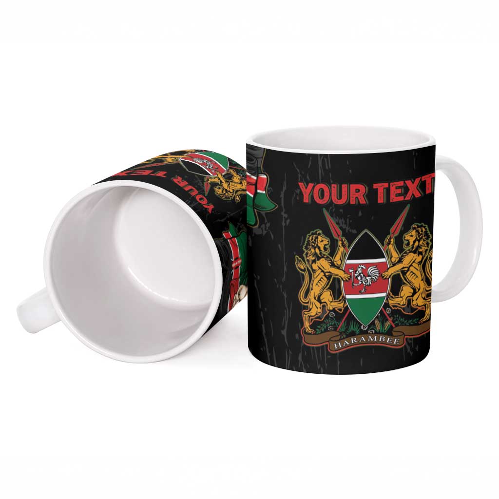 Personalized Kenya Black History Month Ceramic Mug Live It Learn It Make It - Wonder Print Shop