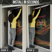 Personalized Kenya Black History Month Door Cover Live It Learn It Make It - Wonder Print Shop