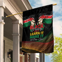 Kenya Black History Month Garden Flag Live It Learn It Make It - Wonder Print Shop