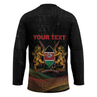 Personalized Kenya Black History Month Hockey Jersey Live It Learn It Make It - Wonder Print Shop