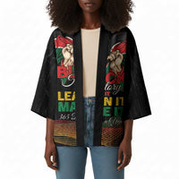 Personalized Kenya Black History Month Kimono Live It Learn It Make It - Wonder Print Shop