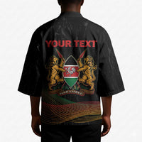 Personalized Kenya Black History Month Kimono Live It Learn It Make It - Wonder Print Shop