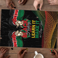 Kenya Black History Month Puzzle Live It Learn It Make It - Wonder Print Shop