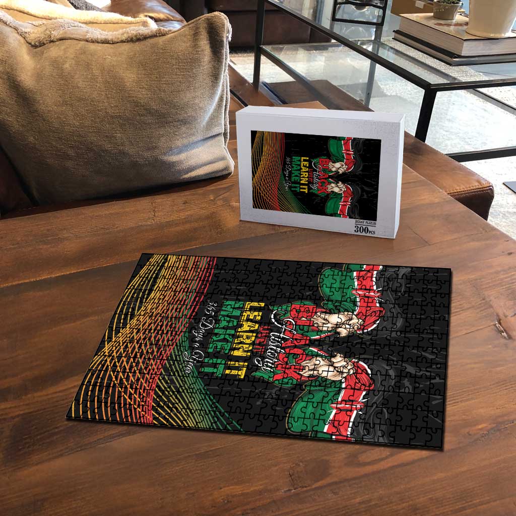 Kenya Black History Month Puzzle Live It Learn It Make It - Wonder Print Shop