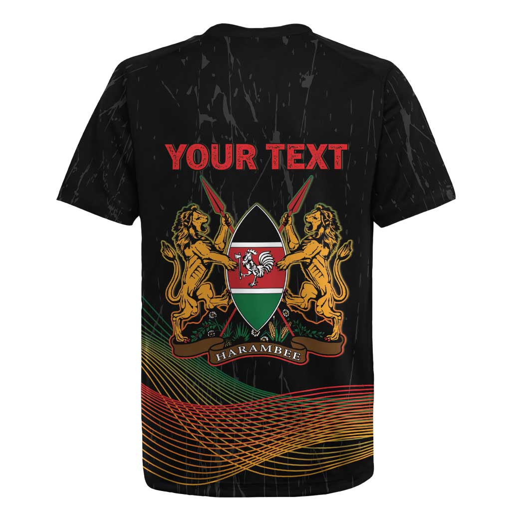 Personalized Kenya Black History Month Rugby Jersey Live It Learn It Make It - Wonder Print Shop