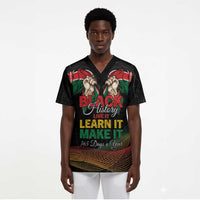 Personalized Kenya Black History Month Scrub Top Live It Learn It Make It - Wonder Print Shop