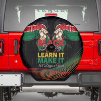 Kenya Black History Month Spare Tire Cover Live It Learn It Make It - Wonder Print Shop