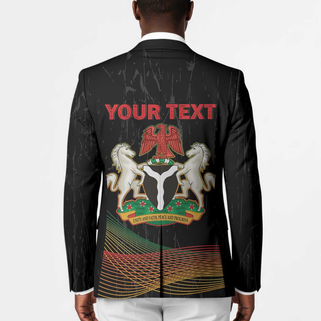 Personalized Nigeria Black History Month Blazer Live It Learn It Make It - Wonder Print Shop