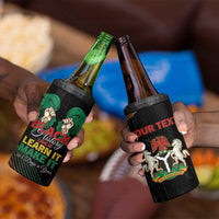 Personalized Nigeria Black History Month 4 in 1 Can Cooler Tumbler Live It Learn It Make It - Wonder Print Shop
