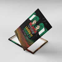 Nigeria Black History Month Canvas Wall Art Live It Learn It Make It - Wonder Print Shop