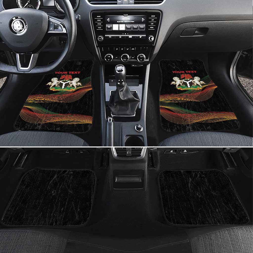 Personalized Nigeria Black History Month Car Mats Live It Learn It Make It - Wonder Print Shop