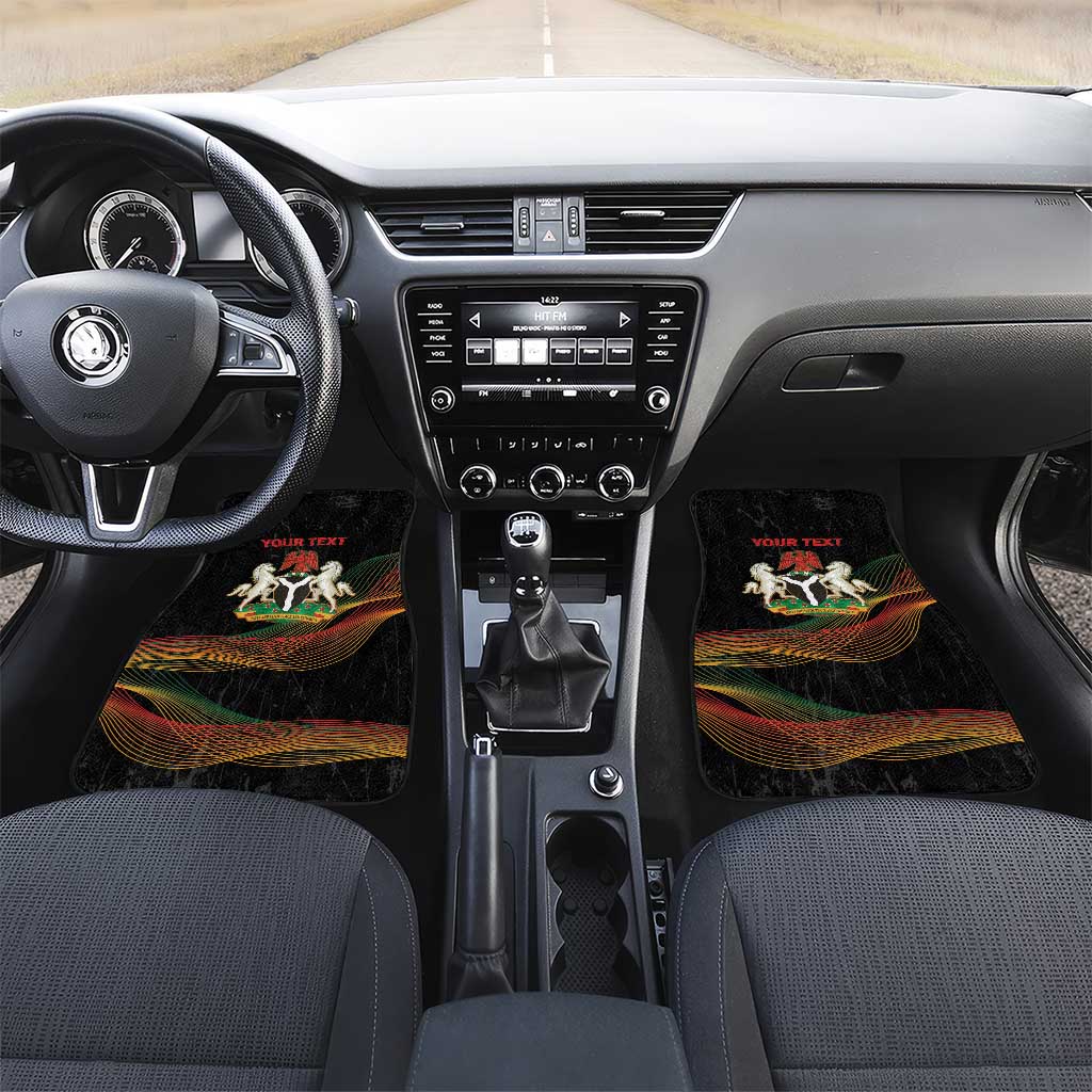 Personalized Nigeria Black History Month Car Mats Live It Learn It Make It - Wonder Print Shop