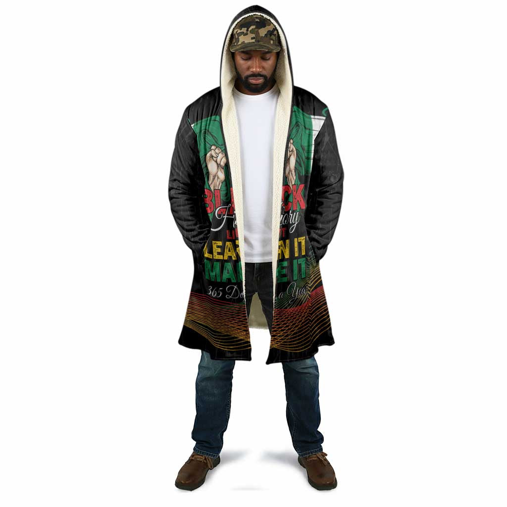 Personalized Nigeria Black History Month Cloak Live It Learn It Make It - Wonder Print Shop