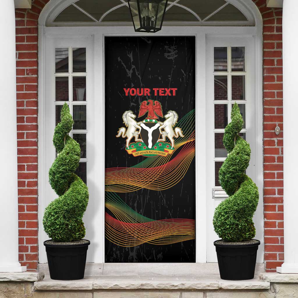 Personalized Nigeria Black History Month Door Cover Live It Learn It Make It - Wonder Print Shop