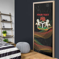 Personalized Nigeria Black History Month Door Cover Live It Learn It Make It - Wonder Print Shop