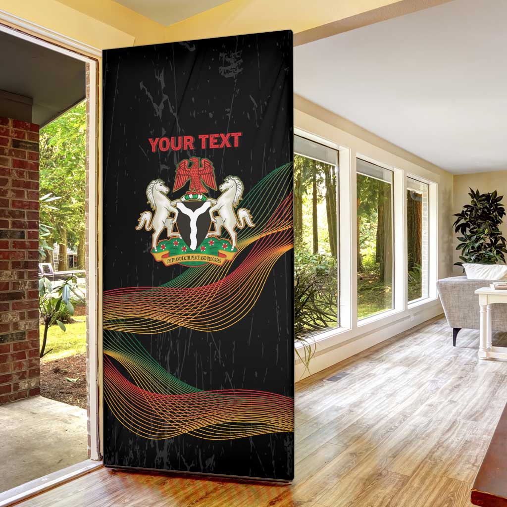 Personalized Nigeria Black History Month Door Cover Live It Learn It Make It - Wonder Print Shop