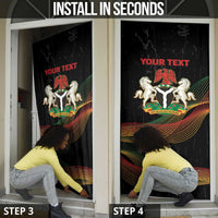 Personalized Nigeria Black History Month Door Cover Live It Learn It Make It - Wonder Print Shop