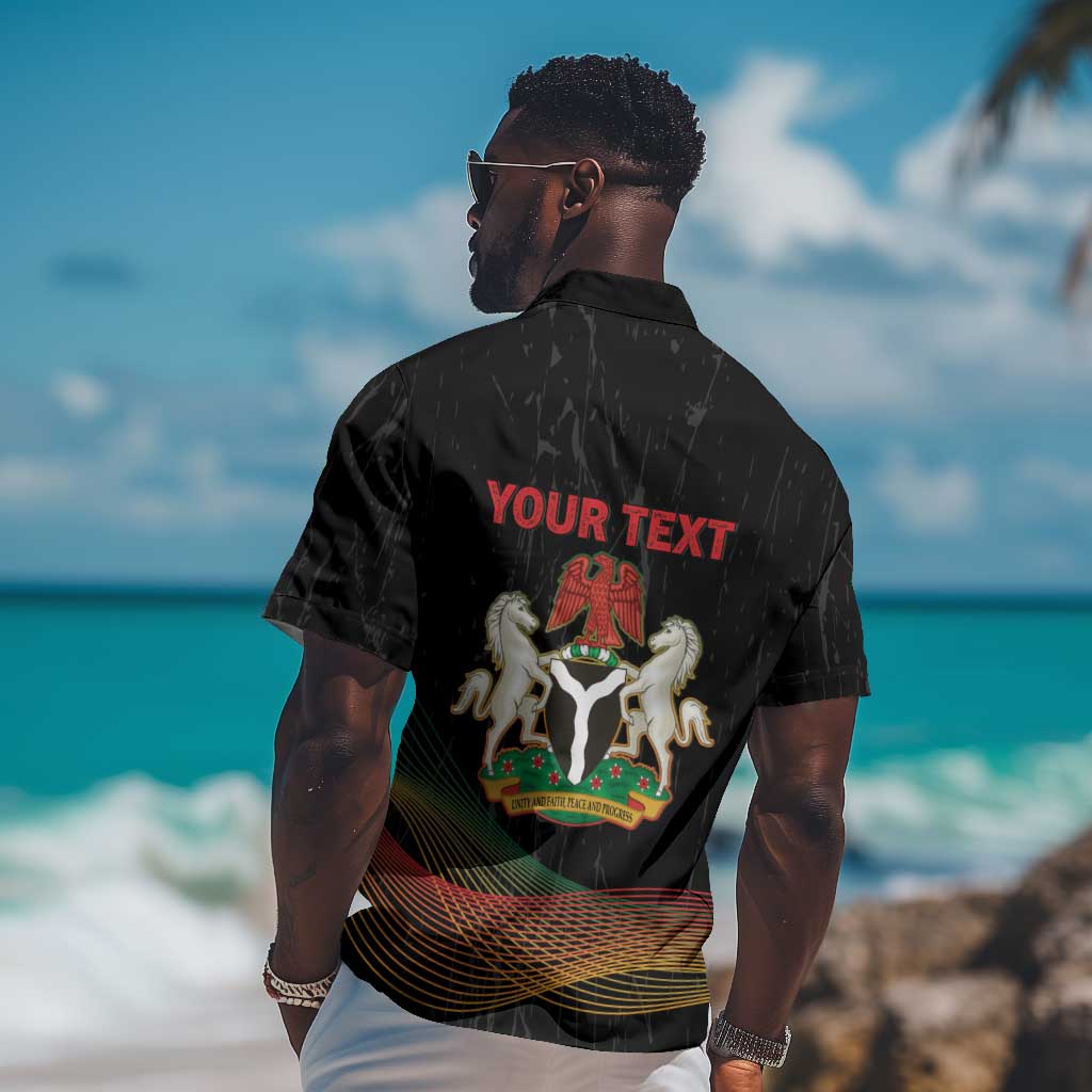Personalized Nigeria Black History Month Hawaiian Shirt Live It Learn It Make It - Wonder Print Shop