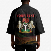 Personalized Nigeria Black History Month Kimono Live It Learn It Make It - Wonder Print Shop