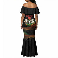 Personalized Nigeria Black History Month Mermaid Dress Live It Learn It Make It - Wonder Print Shop