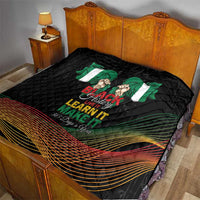 Nigeria Black History Month Quilt Live It Learn It Make It - Wonder Print Shop