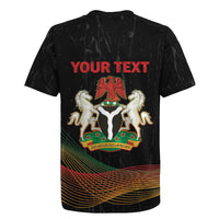 Personalized Nigeria Black History Month Rugby Jersey Live It Learn It Make It - Wonder Print Shop