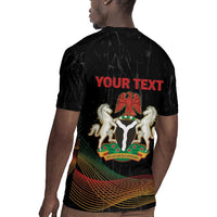 Personalized Nigeria Black History Month Rugby Jersey Live It Learn It Make It - Wonder Print Shop