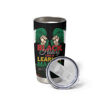 Personalized Nigeria Black History Month Tumbler Cup Live It Learn It Make It - Wonder Print Shop