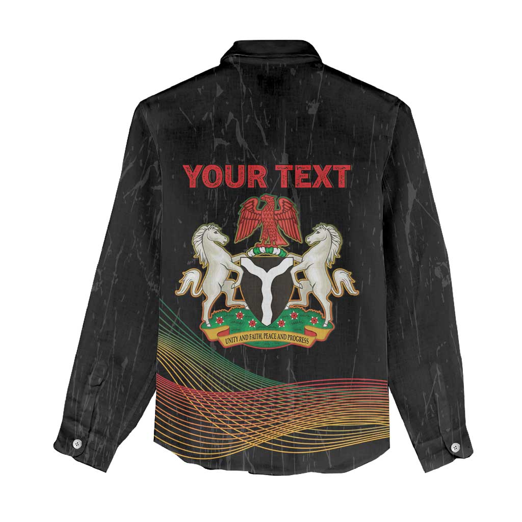Personalized Nigeria Black History Month Women Casual Shirt Live It Learn It Make It - Wonder Print Shop