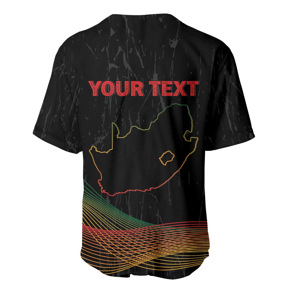 Personalized South Africa Black History Month Baseball Jersey Live It Learn It Make It - Wonder Print Shop