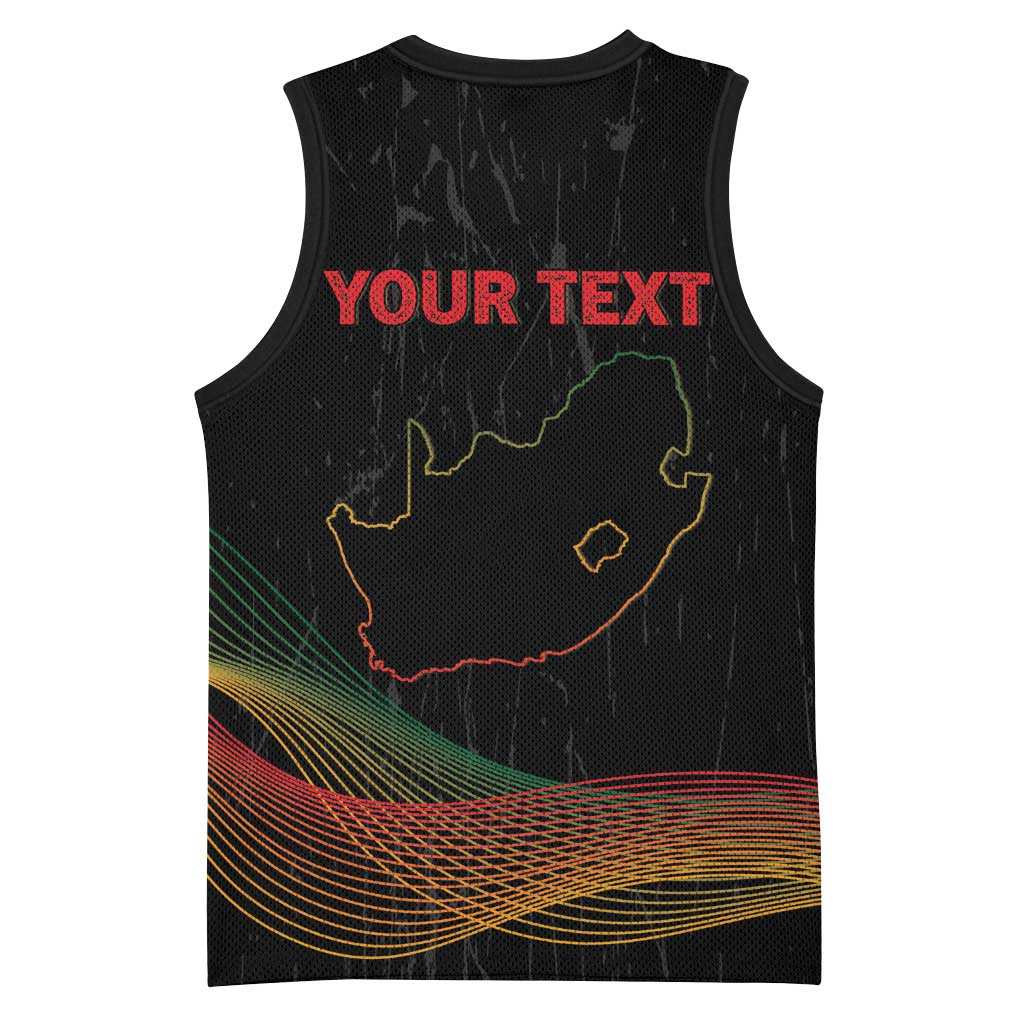 Personalized South Africa Black History Month Basketball Jersey Live It Learn It Make It - Wonder Print Shop