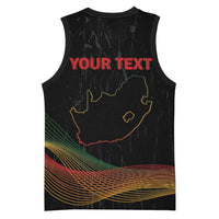 Personalized South Africa Black History Month Basketball Jersey Live It Learn It Make It - Wonder Print Shop