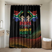 South Africa Black History Month Bathroom Set Live It Learn It Make It - Wonder Print Shop