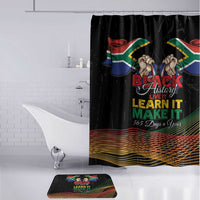 South Africa Black History Month Bathroom Set Live It Learn It Make It - Wonder Print Shop