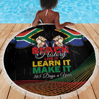 South Africa Black History Month Beach Blanket Live It Learn It Make It - Wonder Print Shop