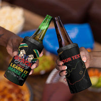 Personalized South Africa Black History Month 4 in 1 Can Cooler Tumbler Live It Learn It Make It - Wonder Print Shop