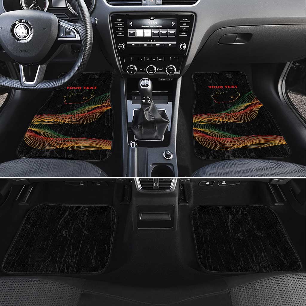 Personalized South Africa Black History Month Car Mats Live It Learn It Make It - Wonder Print Shop