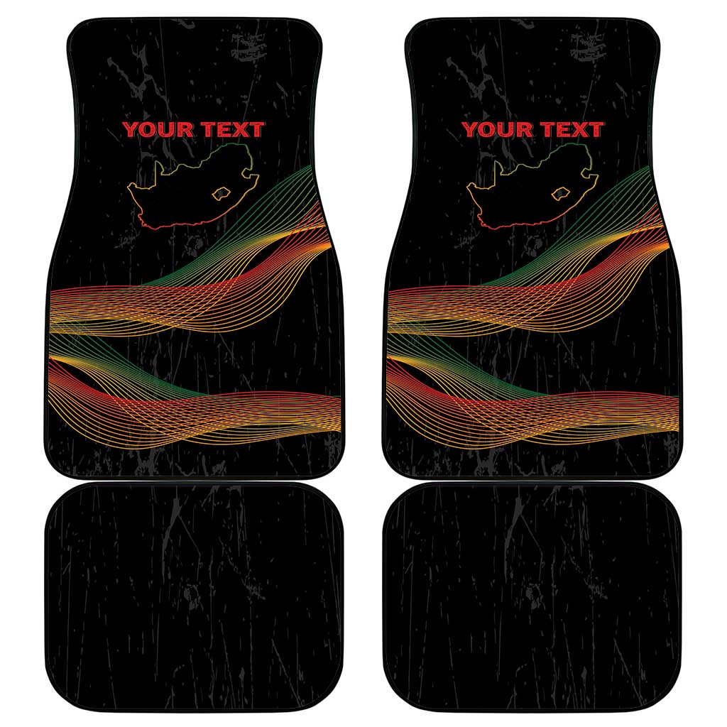 Personalized South Africa Black History Month Car Mats Live It Learn It Make It - Wonder Print Shop