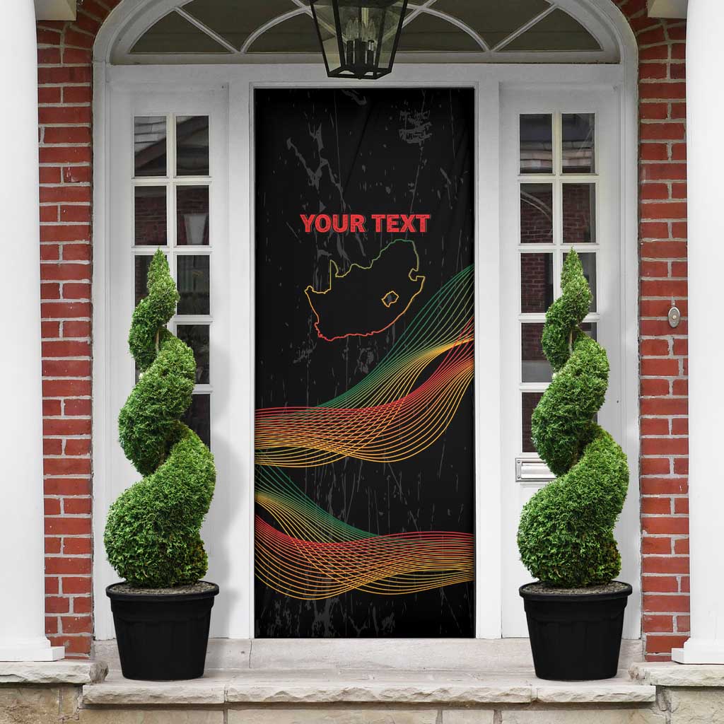 Personalized South Africa Black History Month Door Cover Live It Learn It Make It - Wonder Print Shop