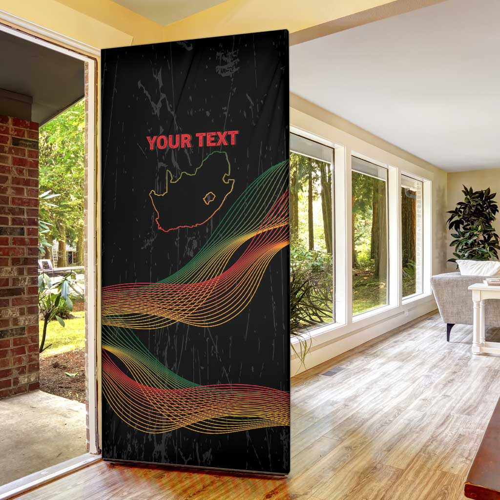 Personalized South Africa Black History Month Door Cover Live It Learn It Make It - Wonder Print Shop