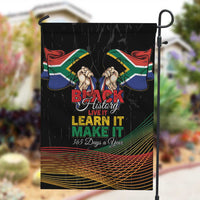 South Africa Black History Month Garden Flag Live It Learn It Make It - Wonder Print Shop