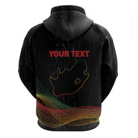 Personalized South Africa Black History Month Hoodie Live It Learn It Make It - Wonder Print Shop
