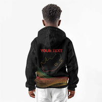 Personalized South Africa Black History Month Kid Hoodie Live It Learn It Make It - Wonder Print Shop