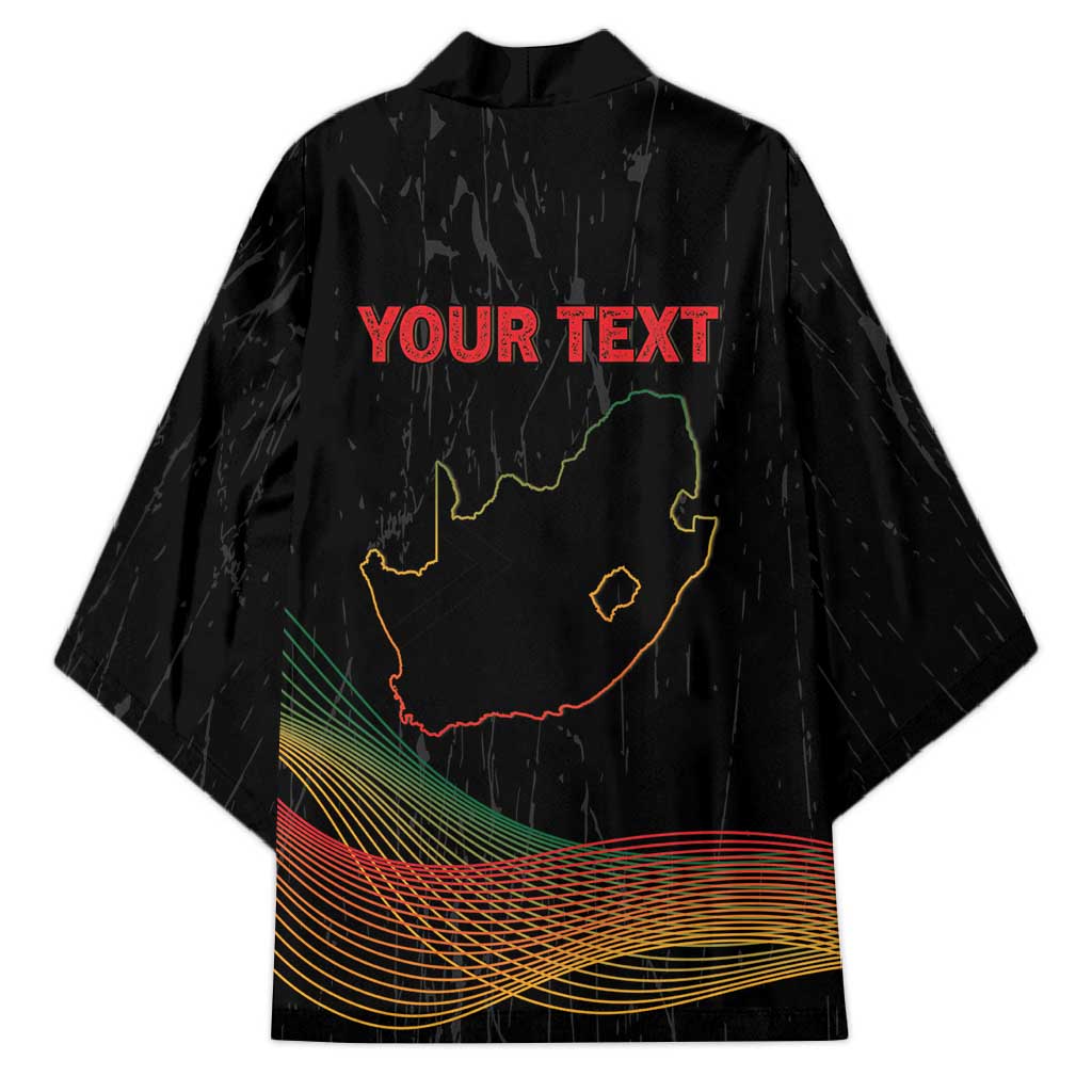 Personalized South Africa Black History Month Kimono Live It Learn It Make It - Wonder Print Shop