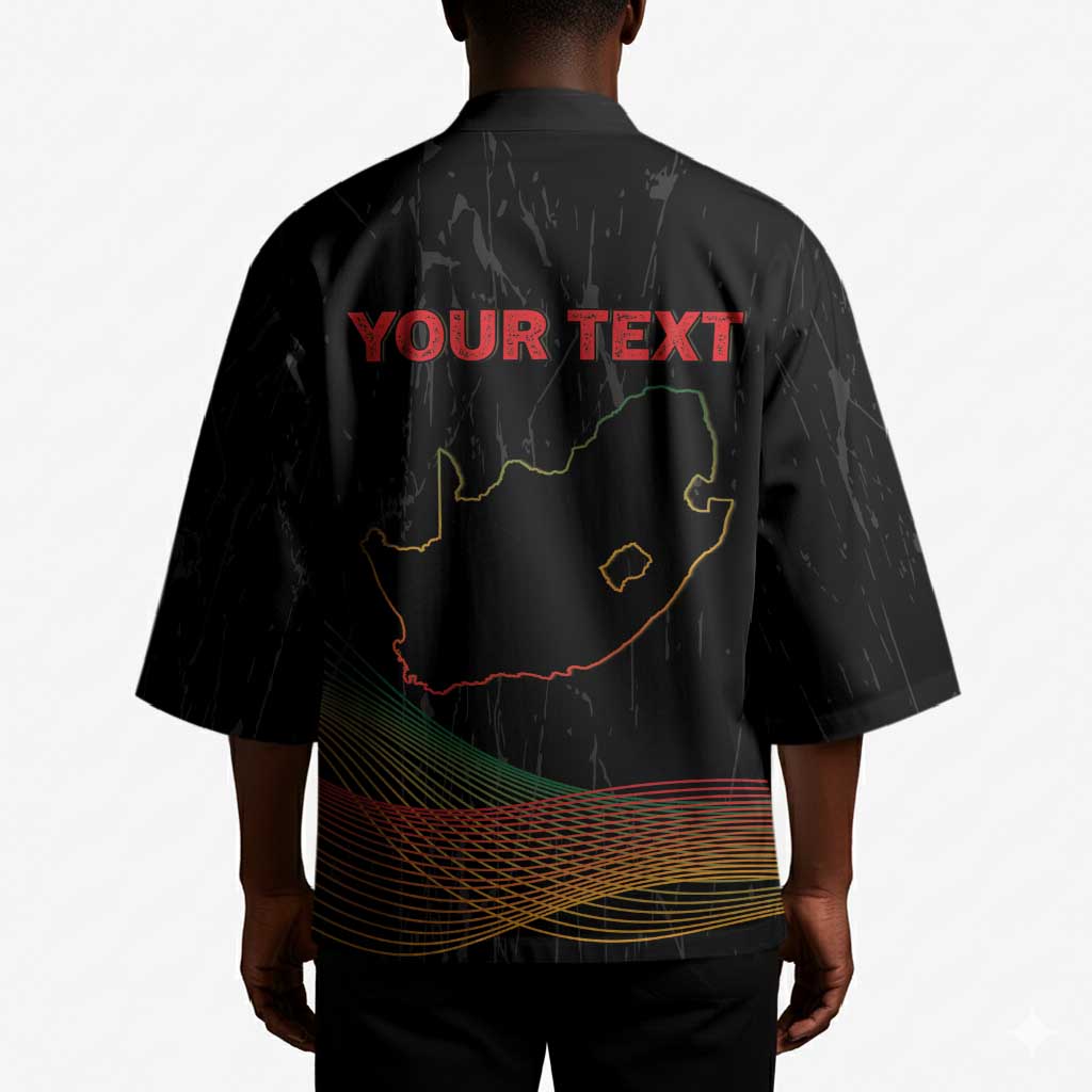 Personalized South Africa Black History Month Kimono Live It Learn It Make It - Wonder Print Shop
