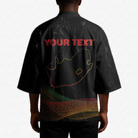 Personalized South Africa Black History Month Kimono Live It Learn It Make It - Wonder Print Shop