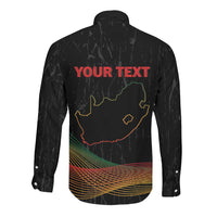Personalized South Africa Black History Month Long Sleeve Button Shirt Live It Learn It Make It - Wonder Print Shop