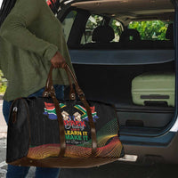 South Africa Black History Month Travel Bag Live It Learn It Make It - Wonder Print Shop